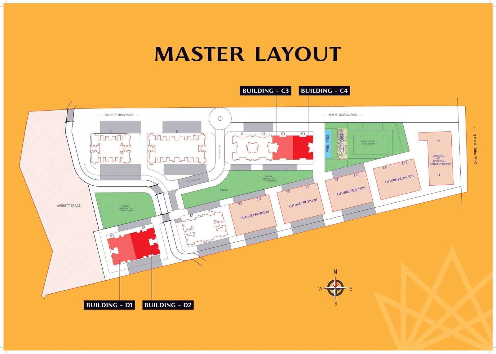 Majestique Towers Kharadi Master Plan Layout
